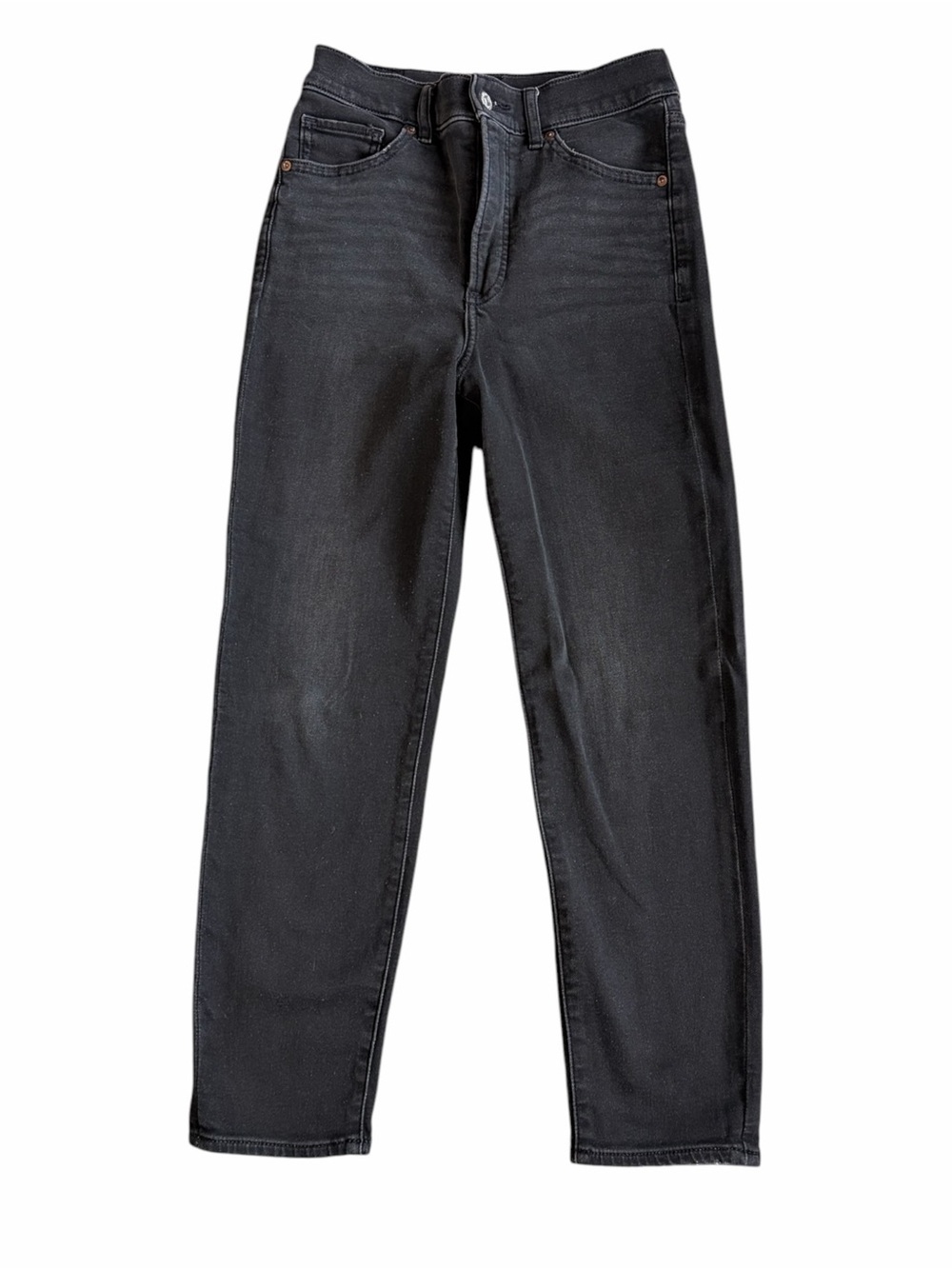 Express Women's Mom Jeans in Black